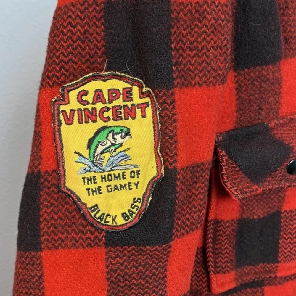 Vintage Buffalo Reversible Hunting‎ Gaming Jacket